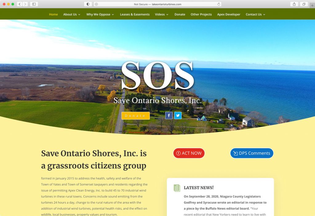 Save Ontario Shores, Inc.
